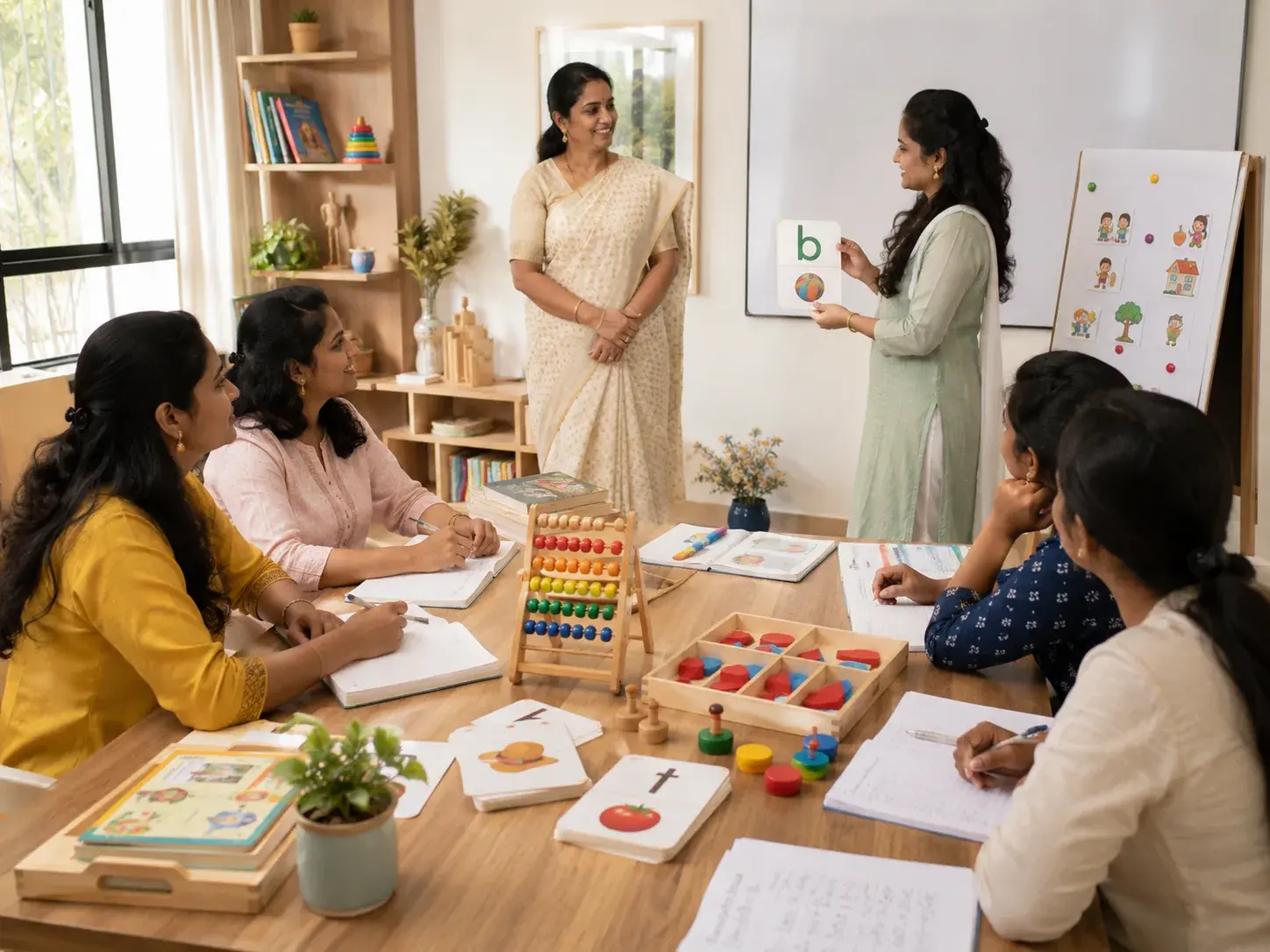 Teacher training session at Kalviyon Academy in Chennai