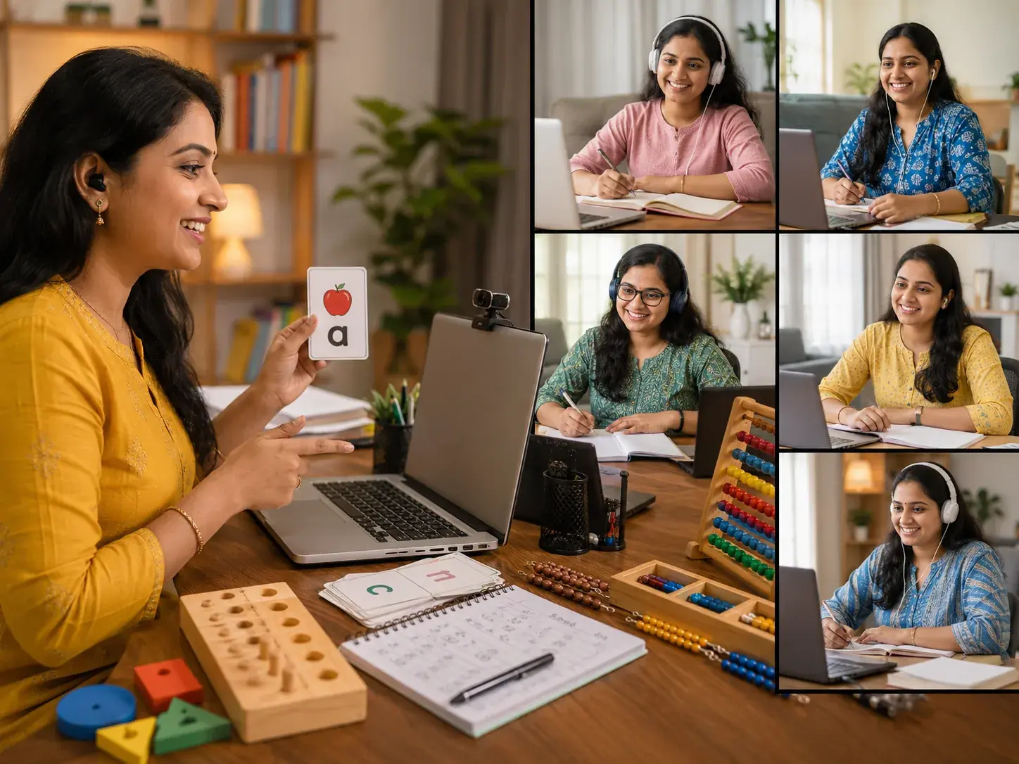 Online teacher training session